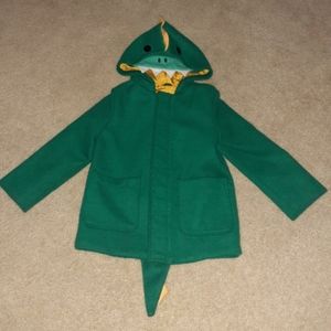 Cat and Jack dino themed coat 4T